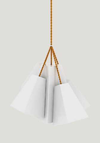 Francesco Fazio Square Bell Hanging Lamp