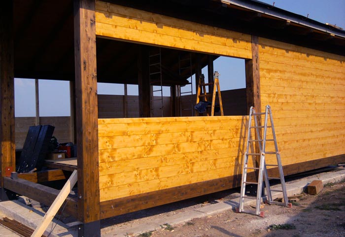 Francesco Fazio Wooden House